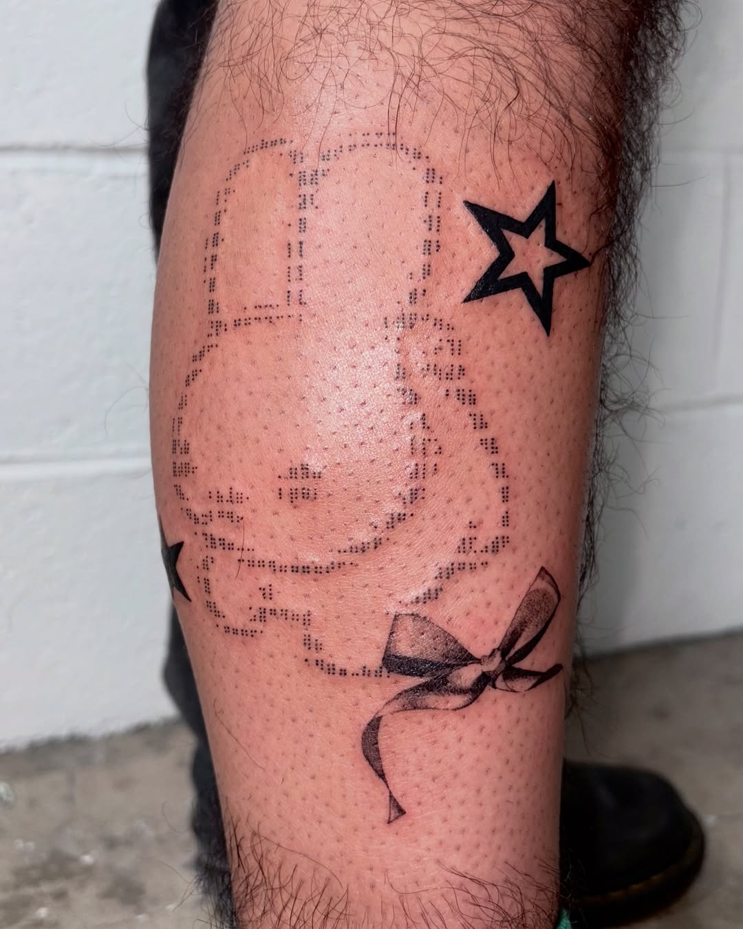 Tatouage ascii lapin chou