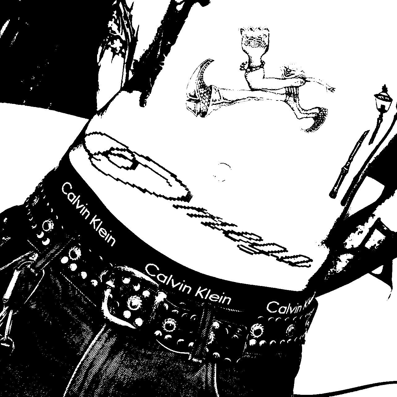 Image bitmap cheval